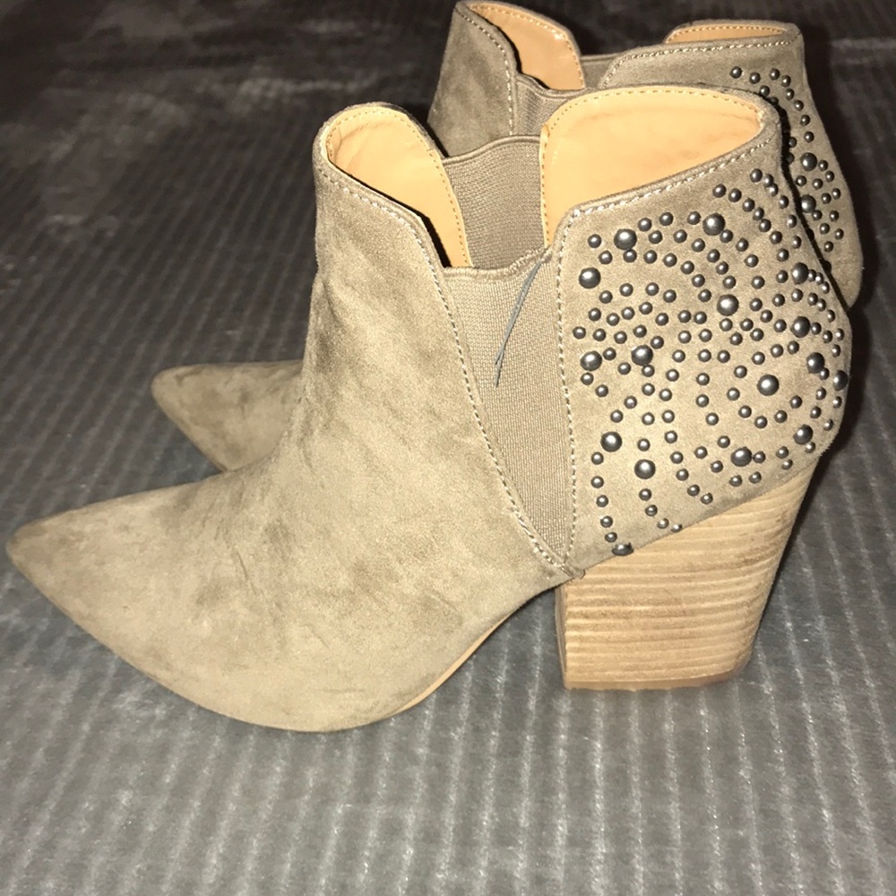 Taupe Boots - Picture 2 of 4